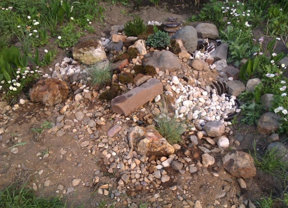 Устройство альпийских горок и рокариев