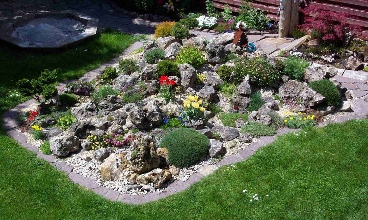 Устройство альпийских горок и рокариев
