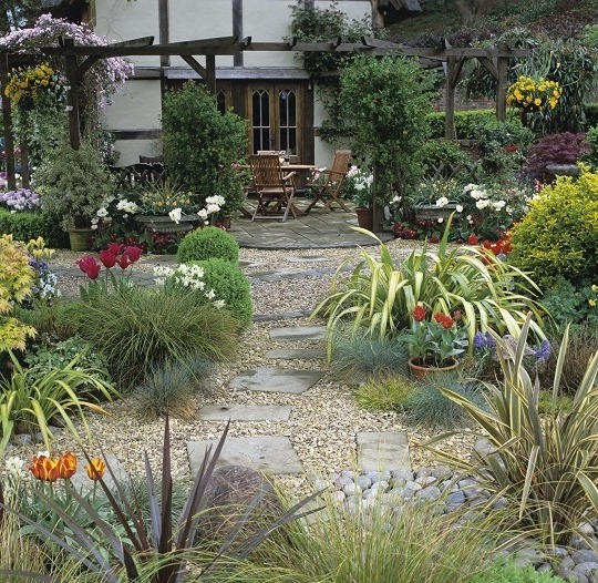 Сад тюльпанов