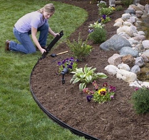 Бордюрная лента для кромки газона