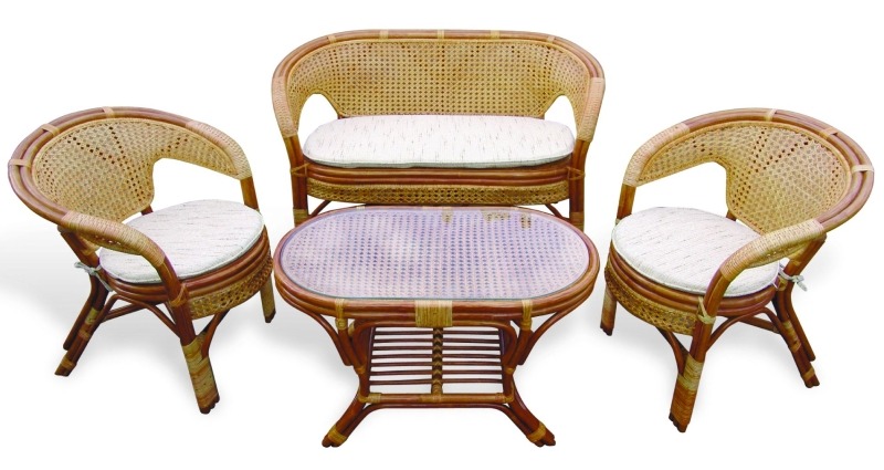 Комплект плетеной мебели из ротанга Комплект плетеной мебели из ротанга