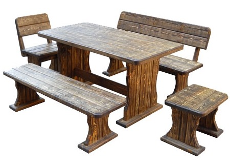 Деревянная садовая мебель Деревянная садовая мебель