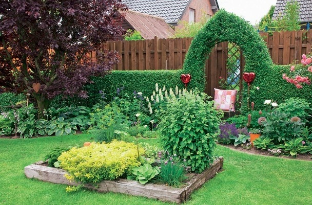 Идеи оформления сада и дачного участка