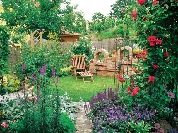 Идеи оформления сада и дачного участка