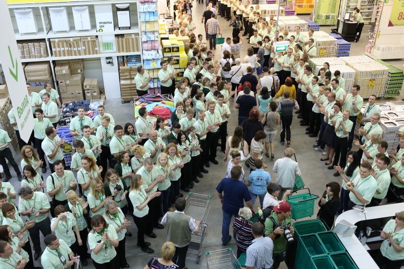 Открытие нового гипермаркета Леруа Мерлен на Новорижском шоссе Открытие нового гипермаркета Леруа Мерлен на Новорижском шоссе