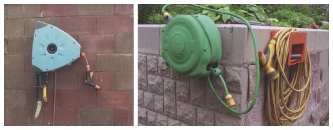 Настенные инерционные катушки для шлангов