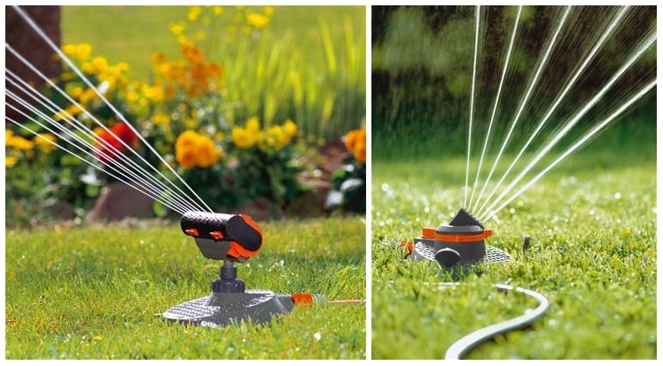 Дождеватели и разбрызгиватели