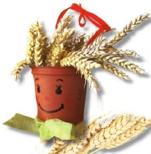 Человечек из цветочного горшка Человечек из цветочного горшка