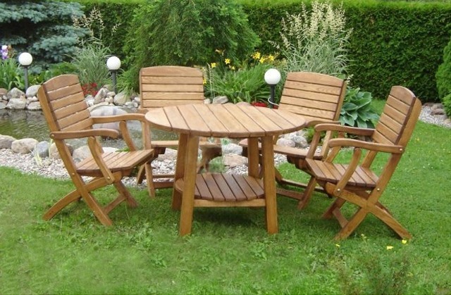 Деревянная садовая мебель для дачи Деревянная садовая мебель для дачи