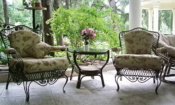 Кованая садовая мебель Кованая садовая мебель